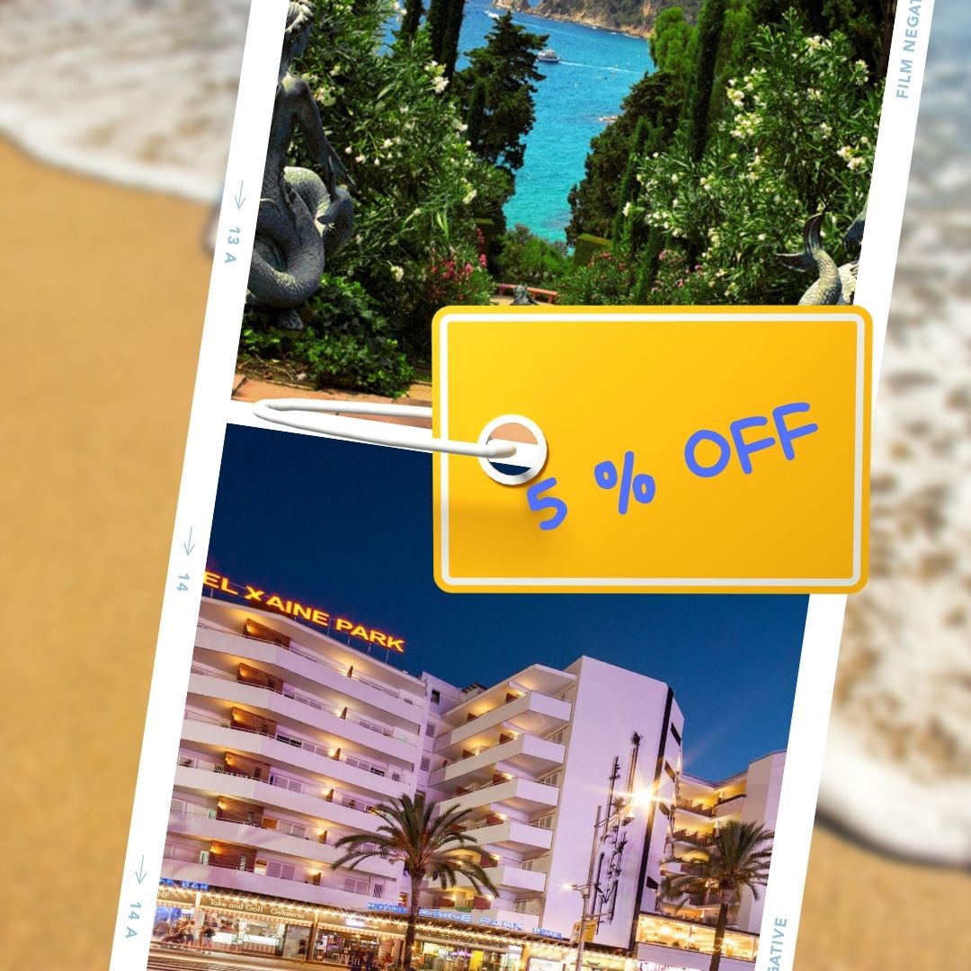 Promo code in Hotel & Apartments in Lloret Xaine Park official website